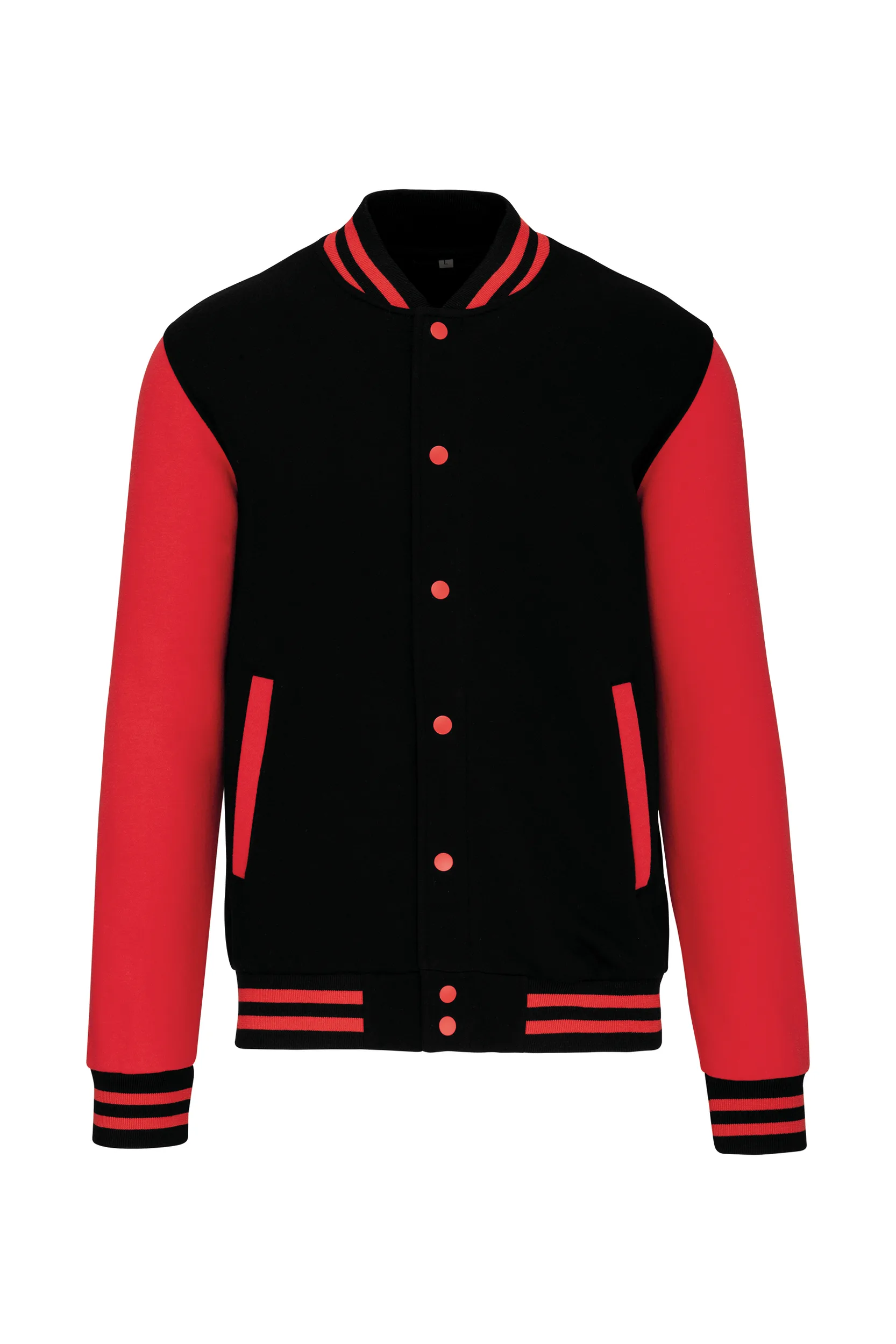 K497 BLACK-RED