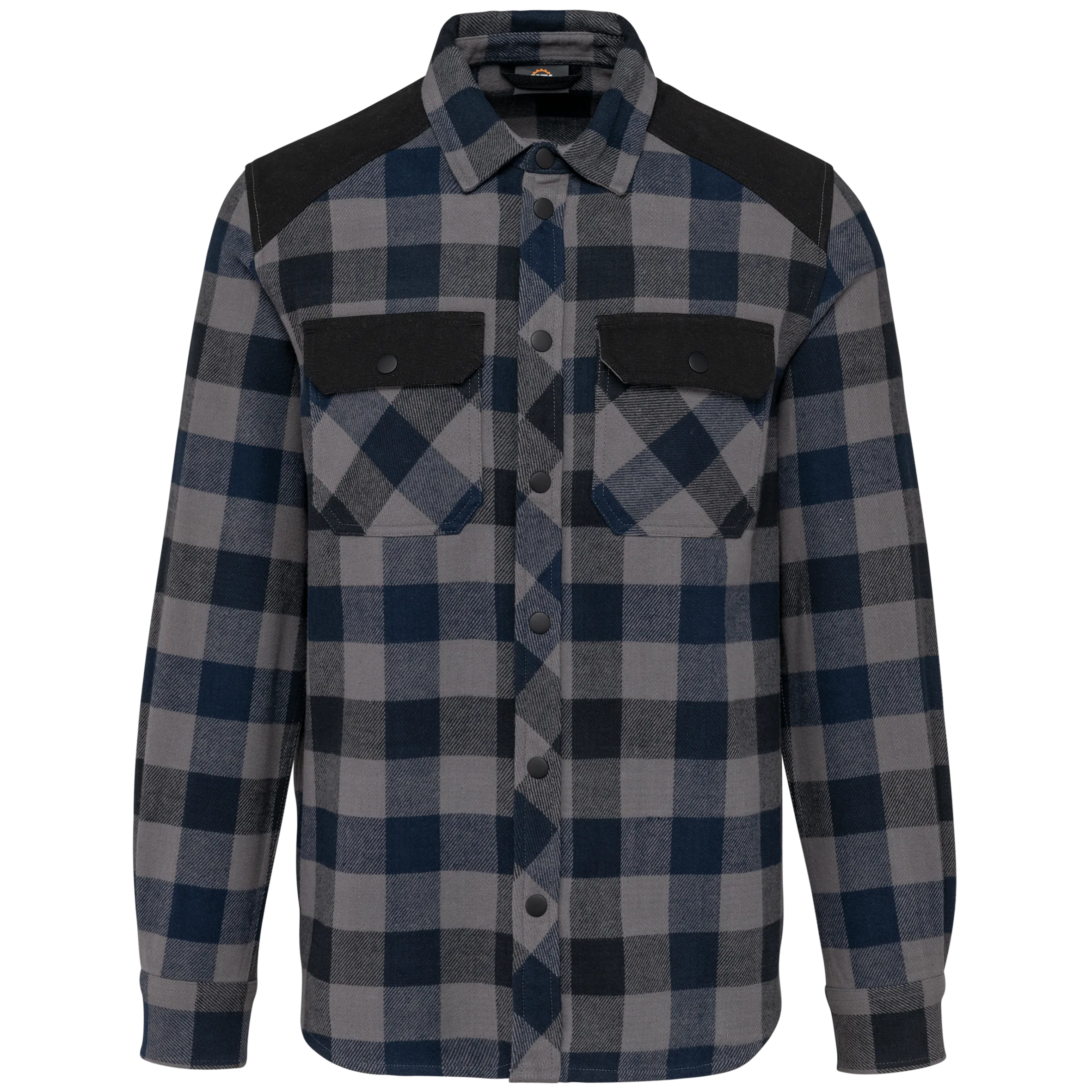 WK520 STORMGREY-NAVYCHECKED-BLACK