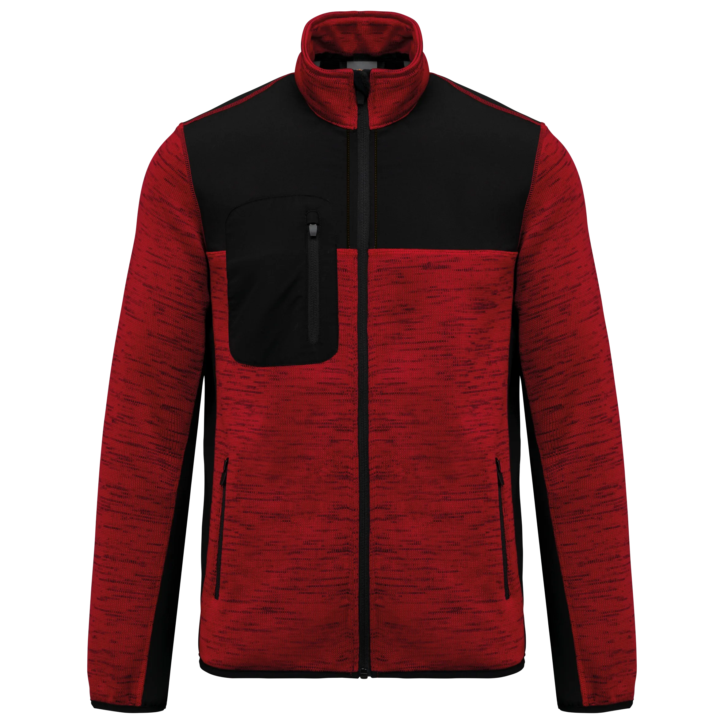 WK9108 REDMELANGE-BLACK