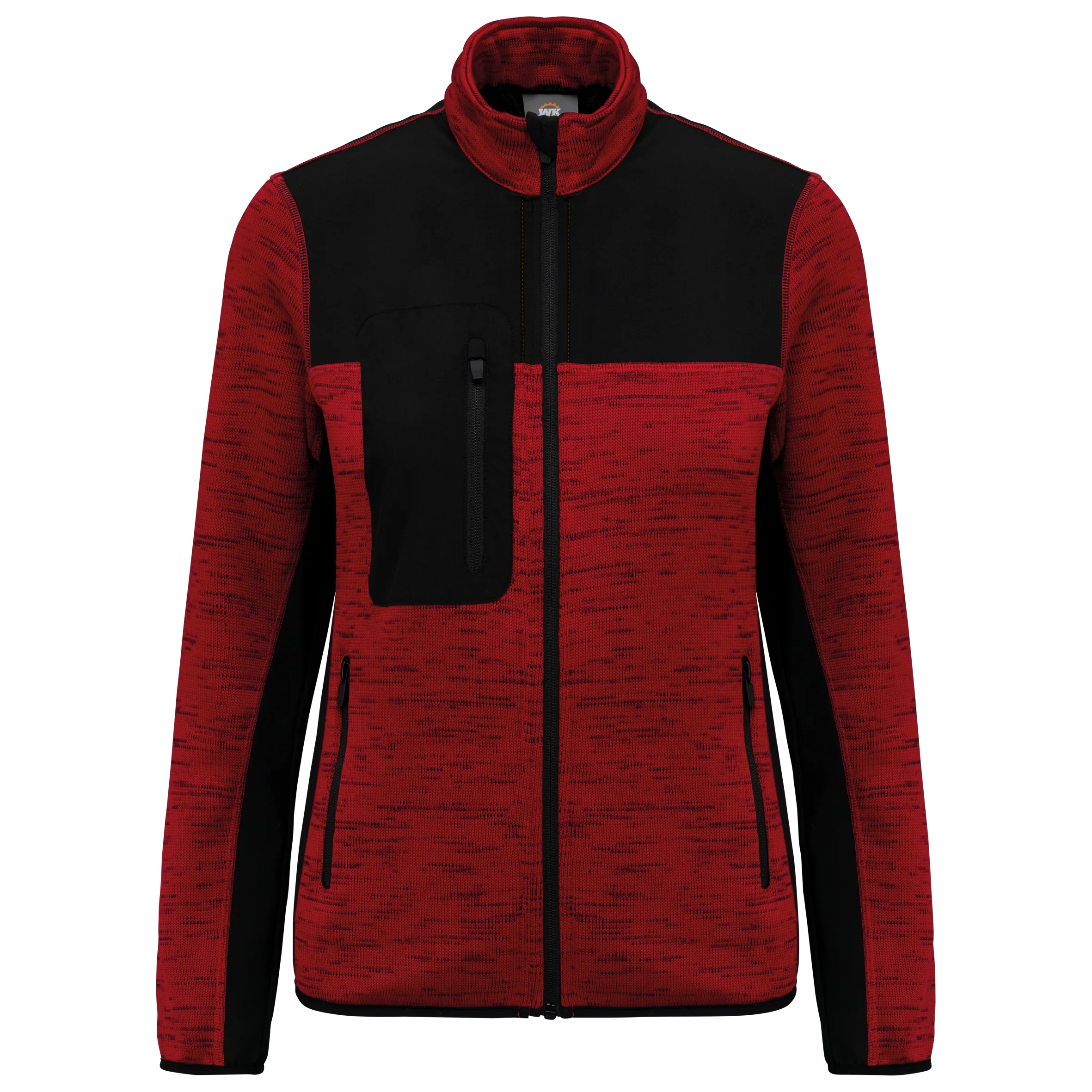 WK9109 REDMELANGE-BLACK